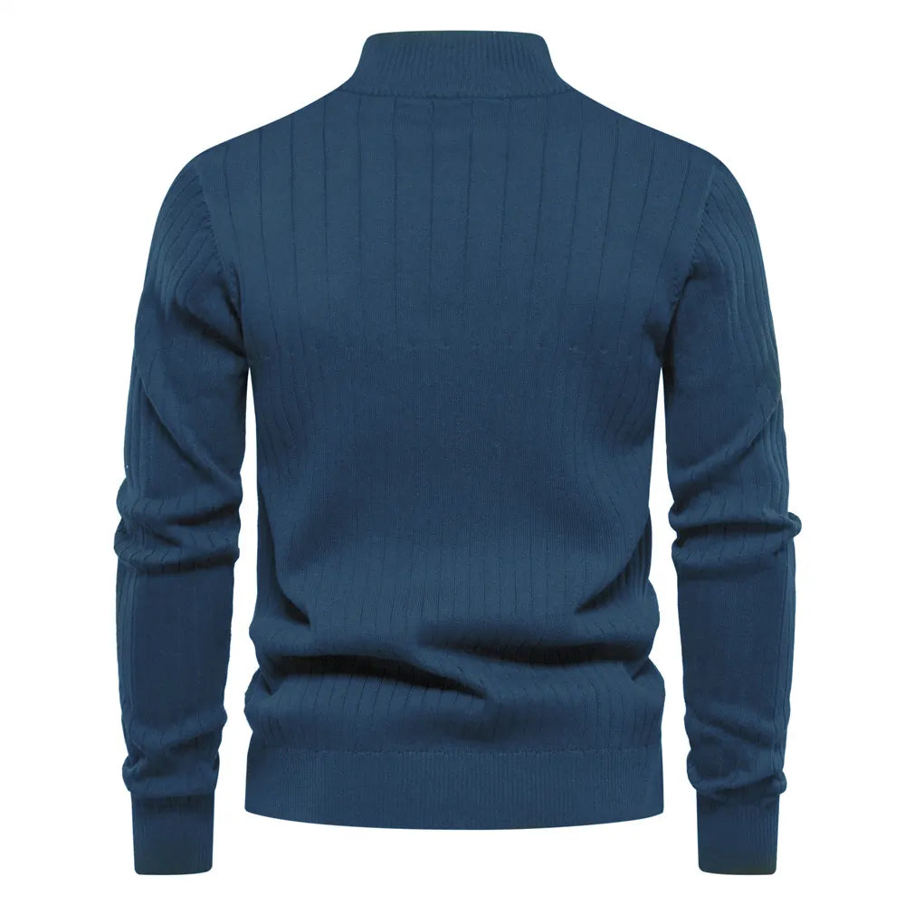 Men's High-quality Warm Cotton Knit Sweater