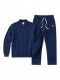 Men's Fleece Lined Thickened Casual Sports Tracksuit
