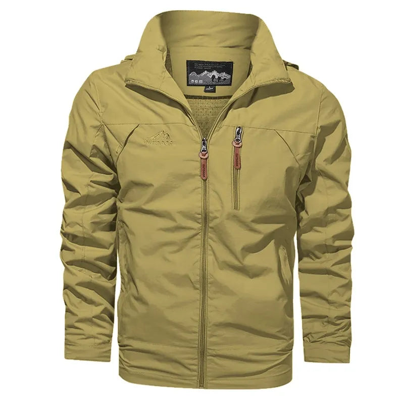 Men's Outdoor Windproof and Waterproof Sports Jacket