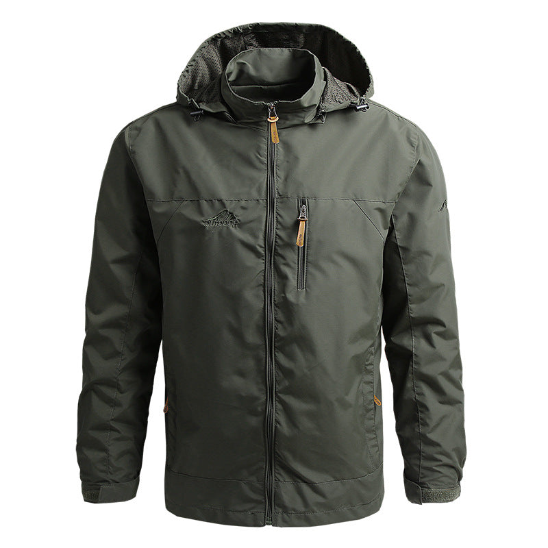 Men's Outdoor Windproof and Waterproof Sports Jacket