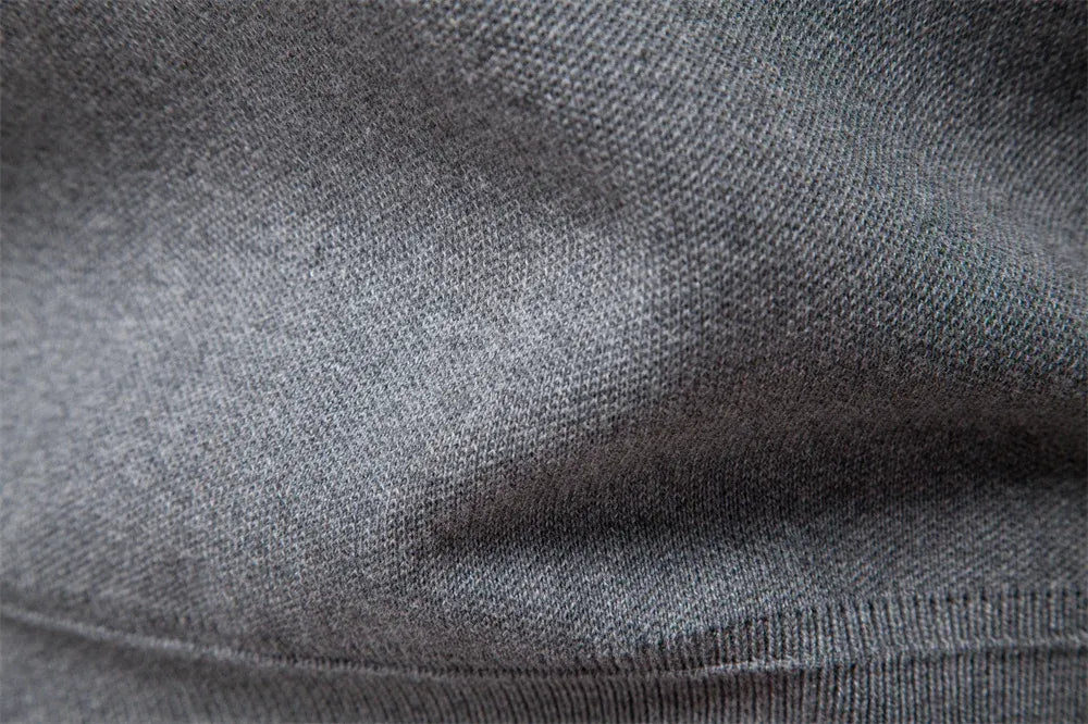 Men's Pure Cotton Luxury Casual Zip-Up Cardigan
